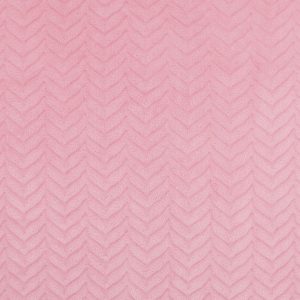 Arrow Dusty Pink Embossed Sew Lush Fleece Fabric