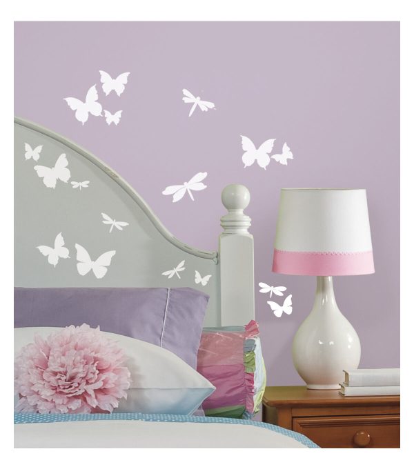RoomMates Wall Decals Butterflies   Dragonflies - Image 2