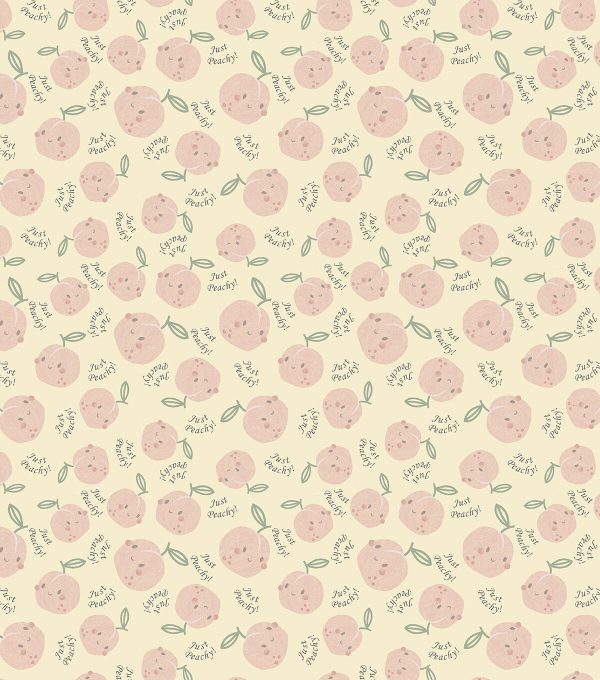 Just Peachy Super Snuggle Flannel Fabric - Image 2