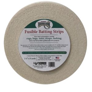 Hobbs Heirloom Fusible 80   20 Cotton Blend Batting 2.25  x 25Yds
