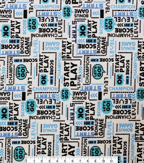 Gamer Super Snuggle Flannel Fabric - Image 2
