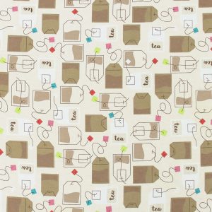 Tea Bags Super Snuggle Flannel Fabric