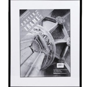 MCS 16 20 Black and Clear Mylar Poster Frame