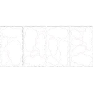RoomMates Wall Decals Clouds