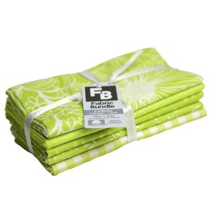 18 x 21 Green Blender 2 Cotton Fabric Quarters 5ct by Keepsake Calico