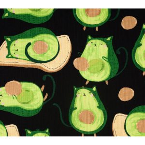Novelty Cotton Fabric Avogato
