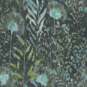 RoomMates 20.5 x 16.5  Green Dandelion Peel   Stick Wallpaper