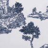 Cool Cottage Toile Luxe Fleece Fabric