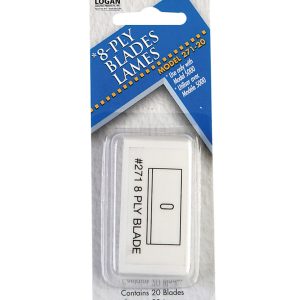 Logan 20pc Metal 8 Ply Mat Cutter Blades