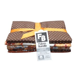 Harvest 5 Pc Cotton Fabric Quarter Bundle
