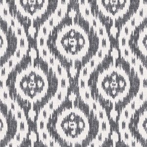 Surface Style 20.5  x 18  Ebony Ikat Tracery Peel   Stick Wallpaper