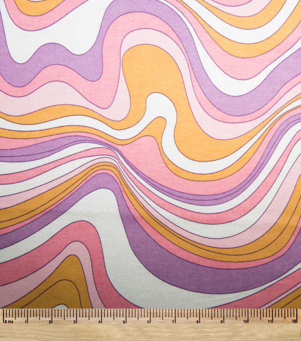 POP! Psychedelic Super Snuggle Flannel Fabric - Image 2