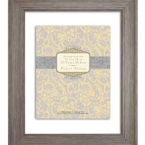 MCS Barnwood Scoop 11 14 Brown Wall Frame