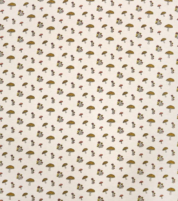 POP! Mushrooms Super Snuggle Flannel Fabric