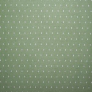 White Pin Dots on Light Green Quilt Cotton Fabric by Quilter s Showcase