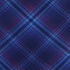 Blue Purple Diagonal Plaid Blizzard Prints Fleece Fabric