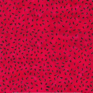 Fabric Traditions Novelty Cotton Fabric Watermelon Seeds - 1