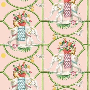 Harrison Howard 20.5  x 18  Petal Chinoiserie Peel   Stick Wallpaper