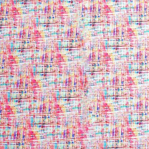 Multicolor Textured Burlap Cotton Fabric by Keepsake Calico