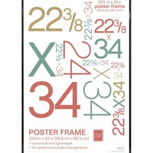 MCS 22 x 34 Black Poster Frame