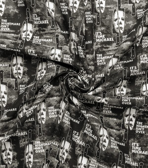 Halloween Nightmare Isnt Over Cotton Fabric - Image 4