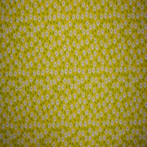 Packed Ditsy Floral on Yellow Quilt Cotton Fabric by Quilter s Showcase