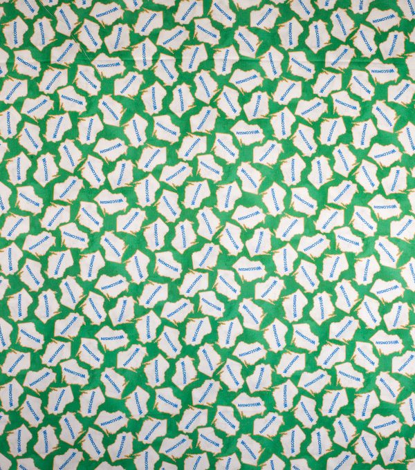 Wisconsin Cotton Fabric Tossed State - Image 2