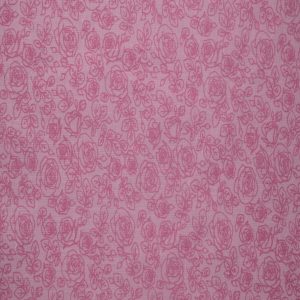 Small Roses on Pink Quilt Cotton Fabric by Quilter s Showcase