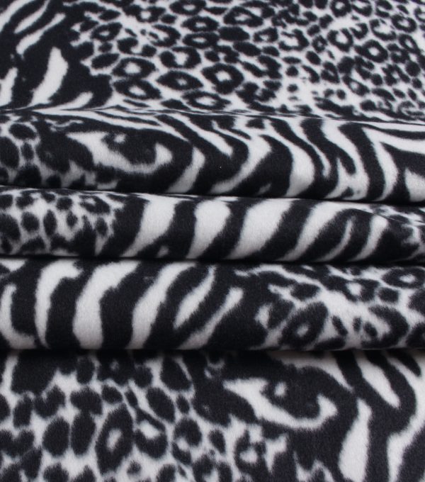 Multi Animal Blizzard Fleece Fabric - Image 2