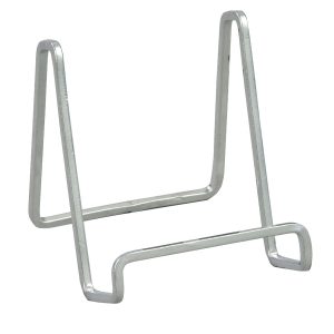 TRIPAR Silver Metal Square Wire Picture Stand