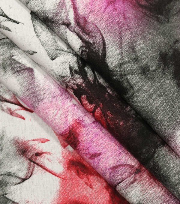 Red Smoke Super Snuggle Flannel Fabric - Image 2