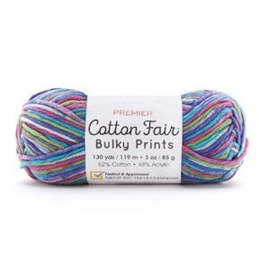 Premier Yarns Fair Multi 130yds Bulky Cotton Blend Yarn
