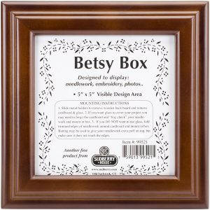 Sudberry House 8 Mahogany Betsy Square Box