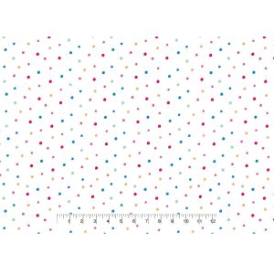 Multi Dot Super Snuggle Flannel Fabric