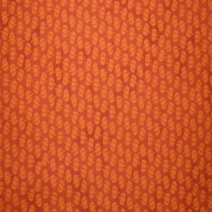 Orange Pumpkins Cotton Fabric - 1