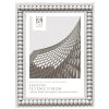 5 x 7 Distress White Bead Edge Tabletop Picture Frame by Place   Time