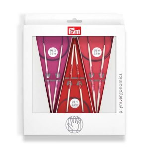 Prym Ergonomics 32 Circular Knitting Needles Set, Size US 2, 4   6