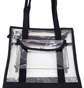Totally Tiffany 10.5 Black Nancy Tote Bag