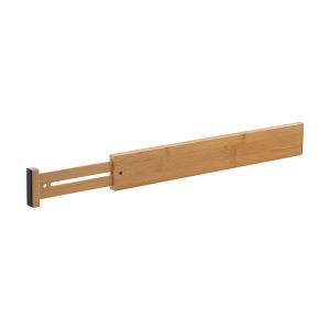 Simplify 17 Adjustable Bamboo Drawer Dividers 2pk