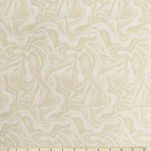 108 Inch Drift Away Oil Slick Cream Cotton Fabric