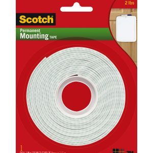 Scotch 1 x 125 Permanent Mounting Tape