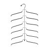 Organize It All 24 Chrome 6 Tier Blouse Tree Hanger