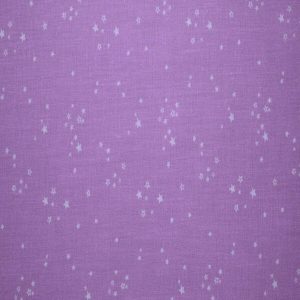 Scattered Stars on Purple Cotton Fabric by Quilter s Showcase