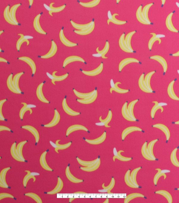 Bananas Blizzard Fleece Fabric - Image 2
