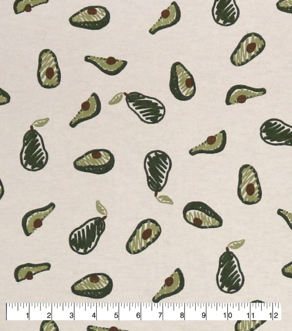Avocado Super Snuggle Flannel Fabric - Image 2