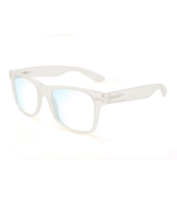 Youth Square Clear Blue Light Glasses - Image 2
