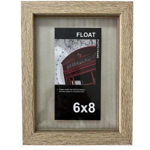 Innovative Home Creations 6 x 8 Natural Wood Float Frame
