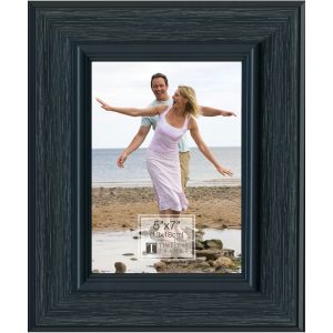 Timeless 5 x 7 Cascade Blue Tabletop Picture   Wall Frame
