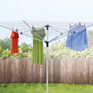 Honey Can Do 165  Aluminum Outdoor Umbrella Drying Rack - 1