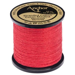 Anchor Cotton 10.9yd Pinks   Reds Cotton Embroidery Floss